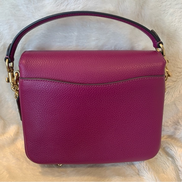 💜Coach - Cassie Crossbody 19 - Deep Plum💜 - Picture 4 of 9